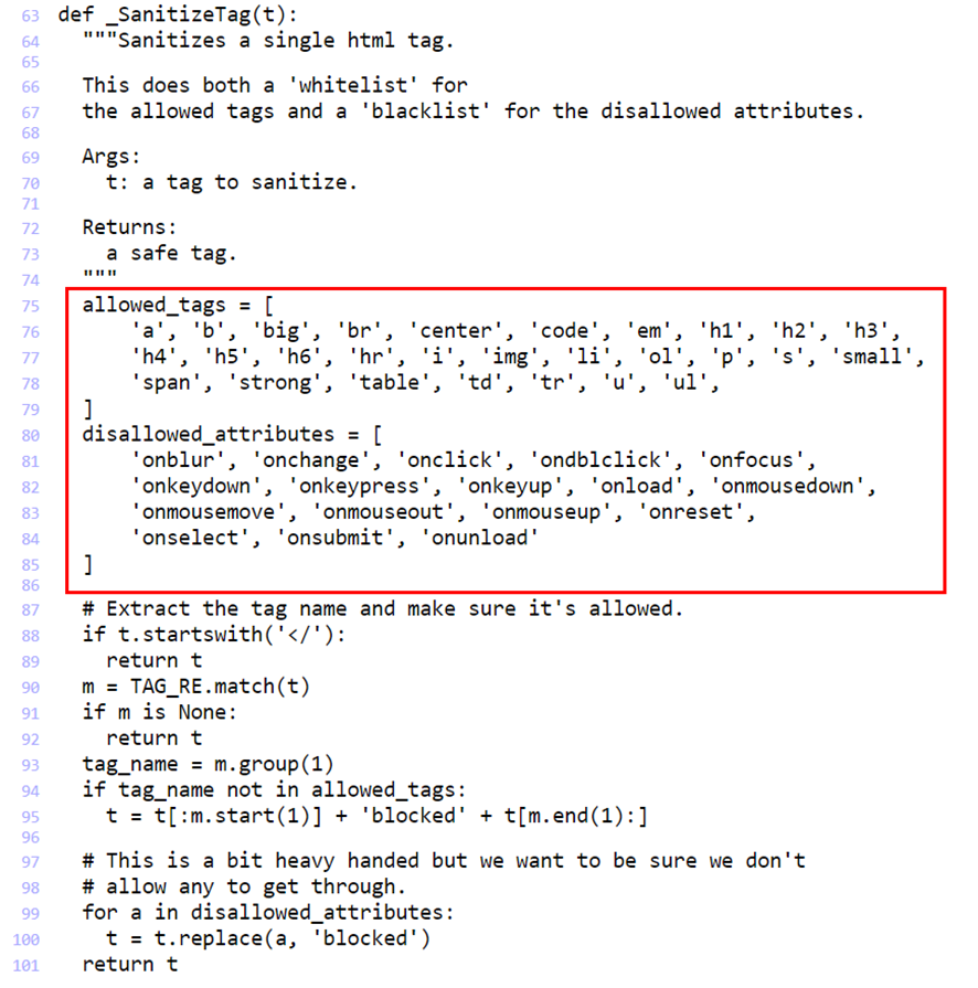 Captura código fuente Google Gruyere