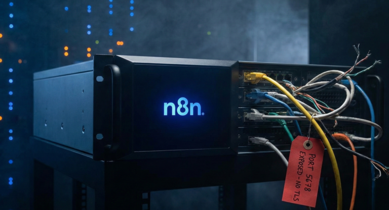 n8n en producción sin sustos: webhooks, auth, redes, secretos y hardening